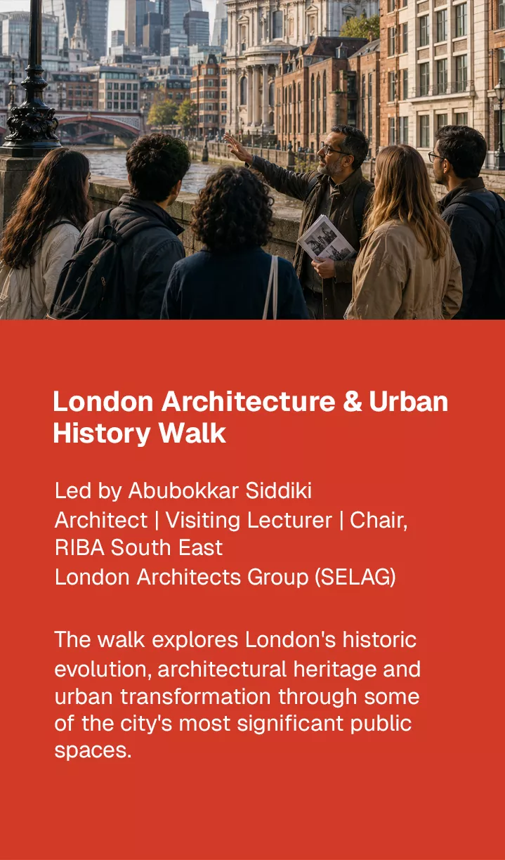London Architecture & Urban History Walk